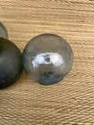 Japanese Glass Fishing Floats 3-3 5  Lot-8 Round Buoy Balls Authentic Vintage B
