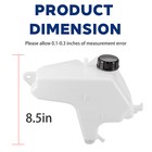 New 2009 2010 2011 For Kawasaki Ninja 650r Coolant Reservoir Tank 43078-0053