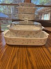 Corningware Pastel Bouquet Casserole Bakeware Set