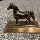 American Quarter Horse Association Brass Look Trophy Ca  1960   s