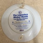Hamilton Collection Mickey Mantle New York Yankees Plate 1992