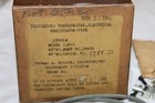 Nos Vintage Thomas Edison Aircraft Thermometer Indicator Model 136-1 War Bird