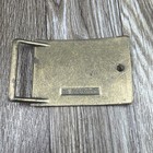 Vintage Henry Ford Detroit Automobiles Record Year Model T Brass Belt Buckle