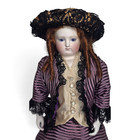 Antique Rare 19thc  French Fashion Poup  e 17  Attributed Claude Blampoix Paris