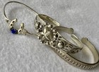 Lot  3  Vintage Silver Cuff Bracelets  Cowgirl Western Equestrian Style 1 Marked