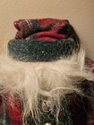 Woof And Poof Santa Couch Sitter   ralph Lauren Christmas Style Plaid Coat And Hat