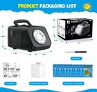 Portable Bubble Machine Automatic Bubble Blower W  20000  Bubbles For Kids Party