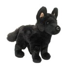  Harko Black German Shepherd Dog Plush Stuffed Animal 