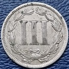 1888 Three Cent Nickel 3c Better Grade Xf Rare Date  72122