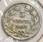 Nicaragua 1887 5 Centavos 199124 Combine Shipping