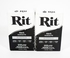 3 Rit Dye Powder All Purpose Concentrated Fabric Color 1 1 8 Oz Box Black