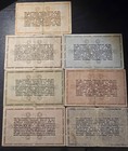 Hungary 1946 Adopengo Full Set Of Banknote Lot Of 7 Hyperinflation Some Very Rar