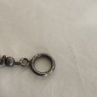 White Gray Imitation Pearl Stirling Silver Clasp 17 In Necklace