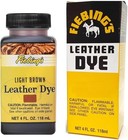 Fiebing Leather Dye 4 Oz Light Brown Leather Color Dye Powder