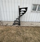 Antique Cast Iron Spiral Staircase Steps - Garden Decor Or Restoration 8 Steps 