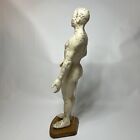 Vtg Eye Brand Chinese Acupuncture Point Male Body 21    Tall Rubber Figure W Stand