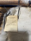 Native American Indian Man-del-la Wool Fur Leather Fleece Feathers Beads Concho