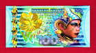 Rare Hundred 100 Honderd Gulden 2016 Netherlands Indie Polymer Unc Note  Rooster