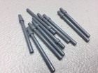 New Dark Bluish Gray Lego Bar 6l W  Stop Ring Poles Antennas 63965  x10 