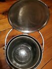 Antique Ice Bucket  B  Rogers Silver Co  Silver Over Copper Baroque 8  X 7 
