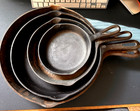 Antique vintage Wagner Ware   Unmarked  8  10 And More Cast Iron Skillet Lot