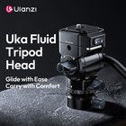 Ulanzi U190 Ii Uka Fluid Tripod Head Video Pan Tilt For Dslr Camera Camcorder