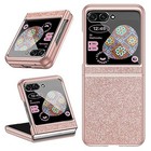  Glitter Bling Case For Motorola Razr Plus 2023  Rose Gold 