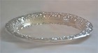 Vintage Egyptian Solid 900 Silver Dessert Salad Bread Plate