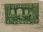 1927 Canada  Sydney  Nova Scotia Cover  Clear  Well Centered  Stamp To New York