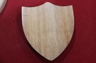 2 Shield Natural Cedar Wood Antler Mounting Plaque Deer Hunting Trophy