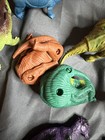 17-piece Lot Toy Dinosaur Figures Set Triceratops T-rex Raptor Zuru Dino Wars