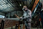 Metabo 4 5in   5in Angle Grinder - 11000 Rpm - 11 0 Amps - With Lock-on