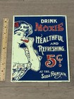 Vintage Drink Moxie Soda Healthful And Refreshing 5   Metal Desperate Sign Co