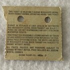 1984 Worlds Fair New Orleans Mart Gondola Mississippi Aerial Transit Ticket Stub