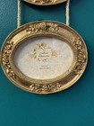 Endless Memories Victorian Style Gold Tone Roses Wall Hanging Picture Frames