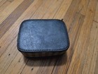 Longaberger Market Plaid Blk brwn Pill Box