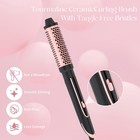 5 In 1 Curling Iron Set With Instant Heat Up  Dual Voltage  4 Interchangeable   