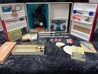 Vintage Skilcraft American Science Series Microscope Set Foldable Metal Case