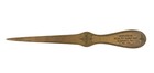 Vintage Suburban Realty Co Brass Metal Letter Opener Advertising Elmhurst Il Usa