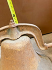 Vintage Large Cast Iron Dinner Bell