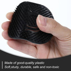 6 Pack Palm Combs For Men Portable Pocket Hair Brush Soft Scalp Massage Black