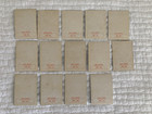 Vtg 1964 Beatles 2nd Series Black And White Trading Cards Lot Of 14