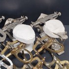 Lot Of 21 Dental Lab Articulators Brass Chrome Apex2 Crescent Vintage Denture