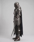 Medieval Knight Armor Set Crusader Full Suit With Red Cross Custom Size Steel