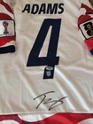 Tyler Adams Team Usa Autograph Signed Jersey  Psa Coa 