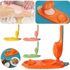 2 In 1 Dumpling Maker Press Empanada  Ravioli  Pierogi  Hand Pie Mold Manual