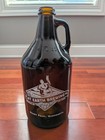 Flat Earth Brewing 64 Oz Glass Growler -st Paul Mn Brewery
