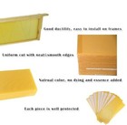 30 Pcs Beeswax Sheets For Candle Making  Bee Hive Frames And Wax Foundations  Na