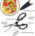 Stainless Steel Kitchen Shears Heavy Duty Scissors For Meat Fish Chicken Bones
