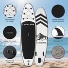10ft Inflatable Stand Up Paddle Board Fishing Paddleboard  Premium Accessories